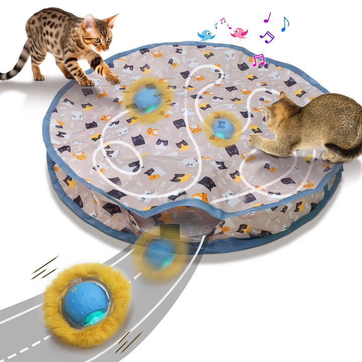 Kittyclaws - Rechargeable Electric Cat Toys, Hide and Seek Kitten Toy