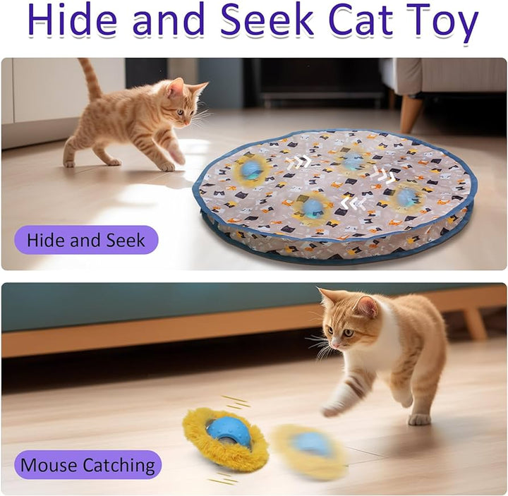 Kittyclaws - Rechargeable Electric Cat Toys, Hide and Seek Kitten Toy